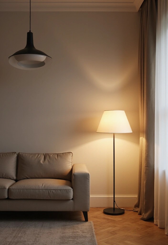 19 Minimalist Apartment Decorating Ideas That Will Simplify Your Life (Get Inspired by #7!) - 8. Choose Simple Lighting Fixtures