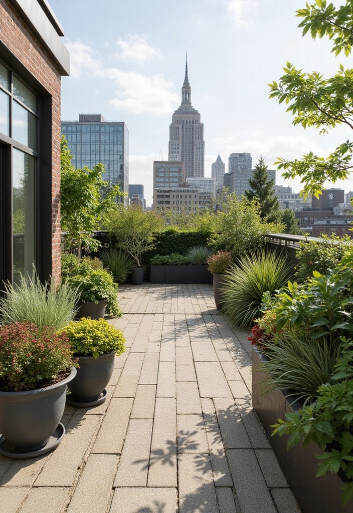 19 Modern Rooftop Patio Designs That Redefine Outdoor Comfort! - 17. Eco-Friendly Retreat