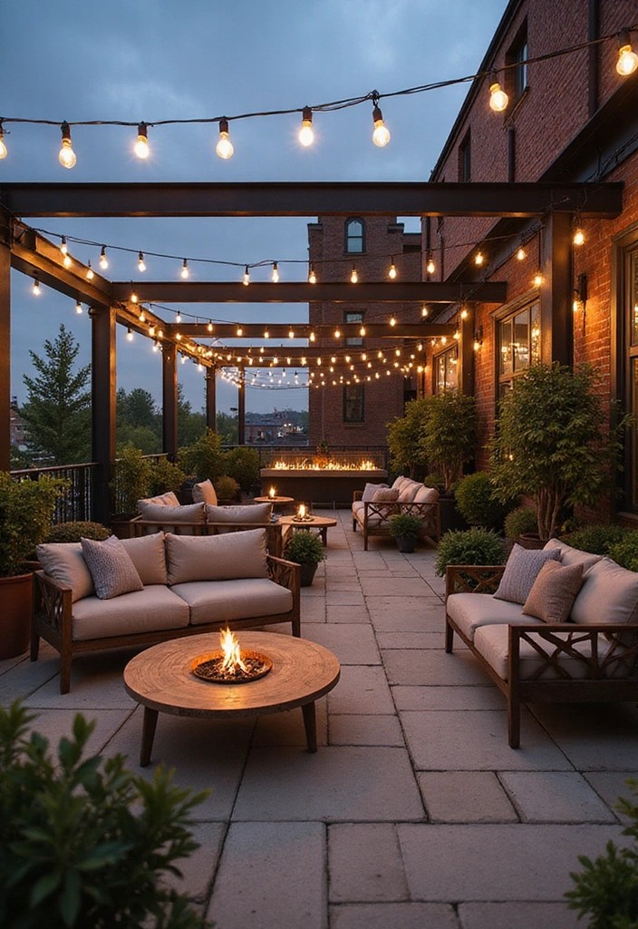 19 Modern Rooftop Patio Designs That Redefine Outdoor Comfort! - 5. Industrial Elegance
