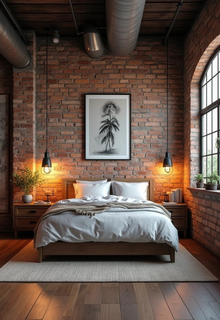 Bedroom Ideas for Men: 15 Masculine Spaces That Redefine Style - 1. Industrial Chic