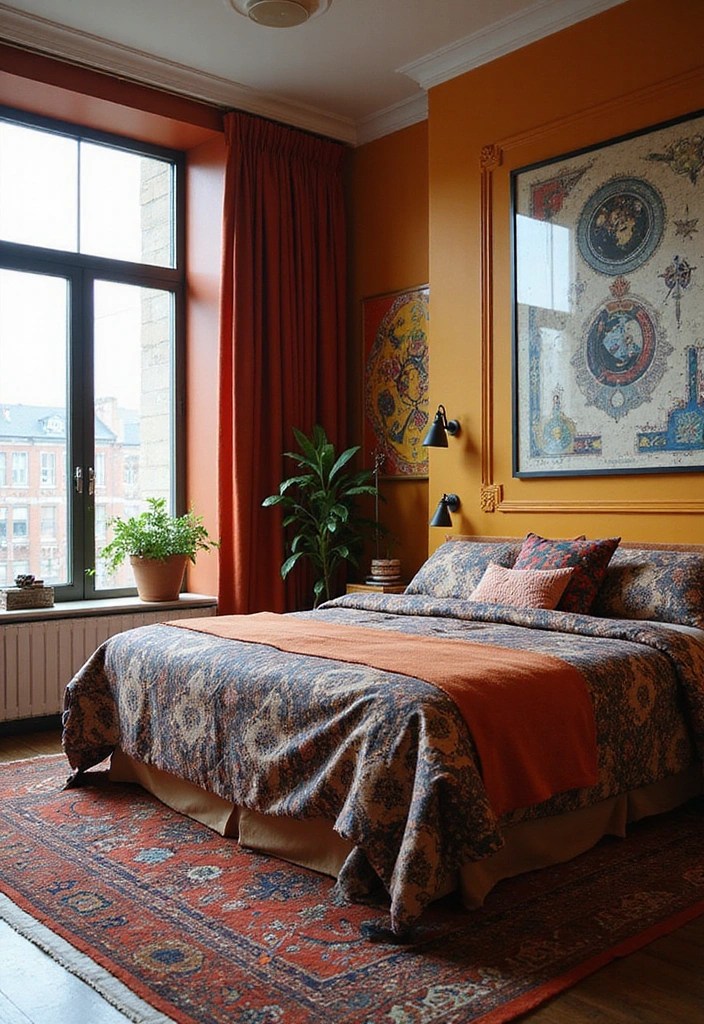 Bedroom Ideas for Men: 15 Masculine Spaces That Redefine Style - 12. Artsy Abode