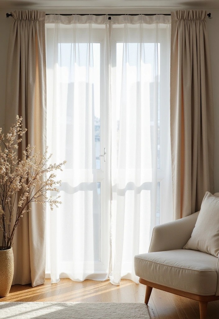 Ideas for Small Rooms: 10 Must-Try Tips for a Stunning Space! - 9. Use Curtains Wisely