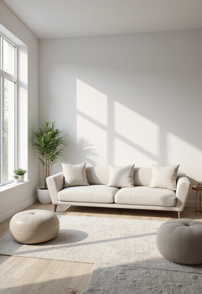 Unlock Your Creativity with These 10 Home Decor Inspo Living Room Ideas (You’ll Be Inspired!) - 2. Minimalist Marvel