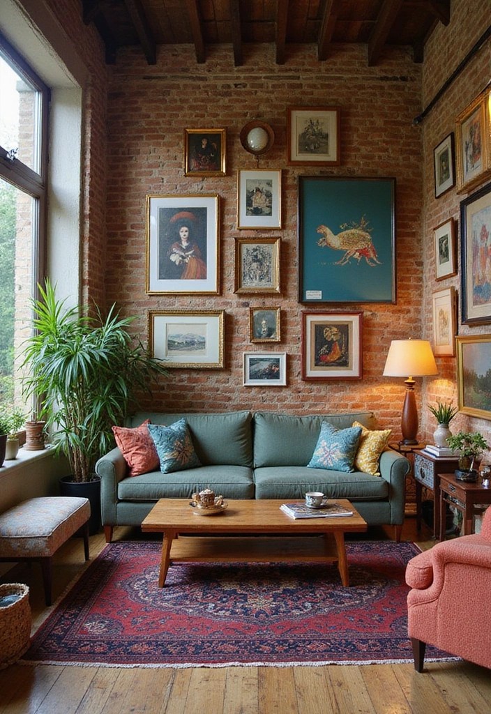 Unlock Your Creativity with These 10 Home Decor Inspo Living Room Ideas (You’ll Be Inspired!) - 3. Eclectic Elegance