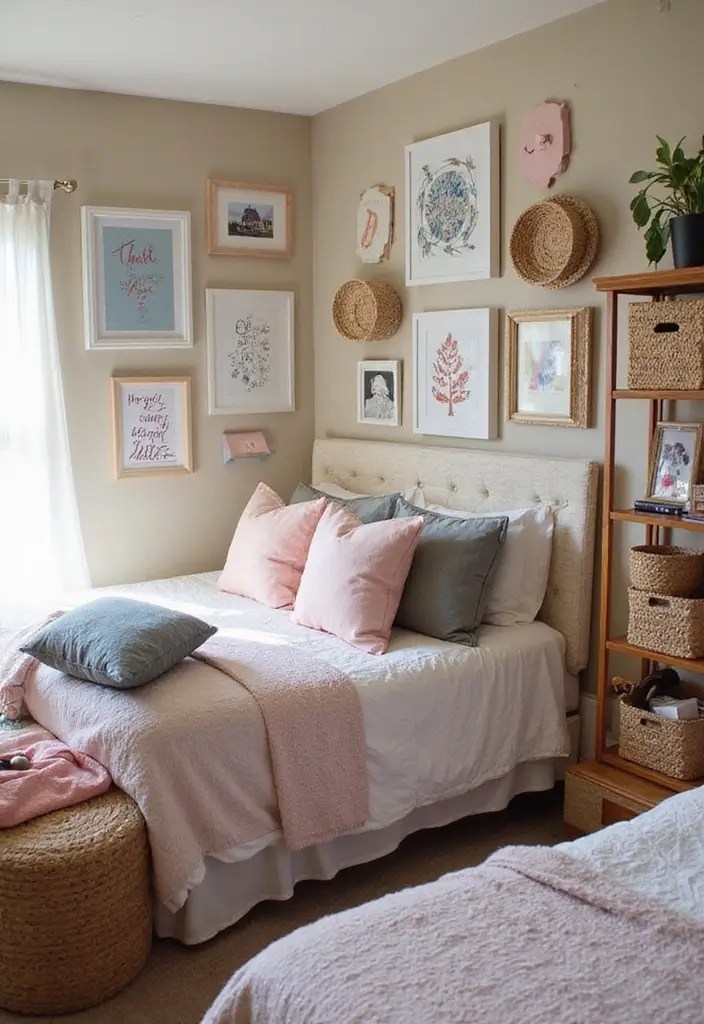 10 Genius Dorm Room Organization Ideas for Two That Will Blow Your Mind! - 6. Personalized Decor While Staying Organized