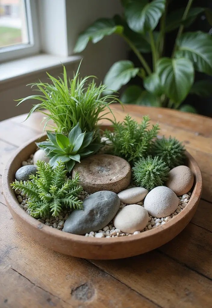 12 Unique Coffee Table Arrangements That Will Wow Your Guests! - 3. Nature-Inspired