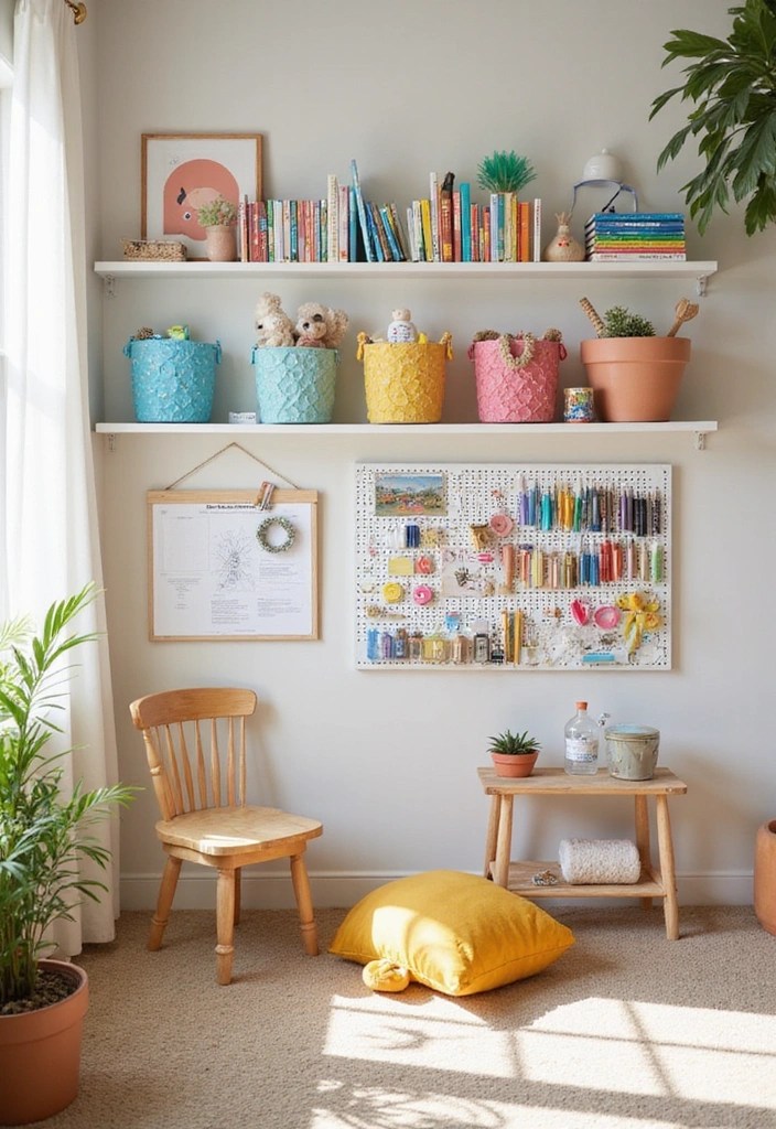 13 Clever Kids Organization Hacks That Will Save Your Sanity (And Your Space!) - 3. Wall-Mounted Storage Solutions