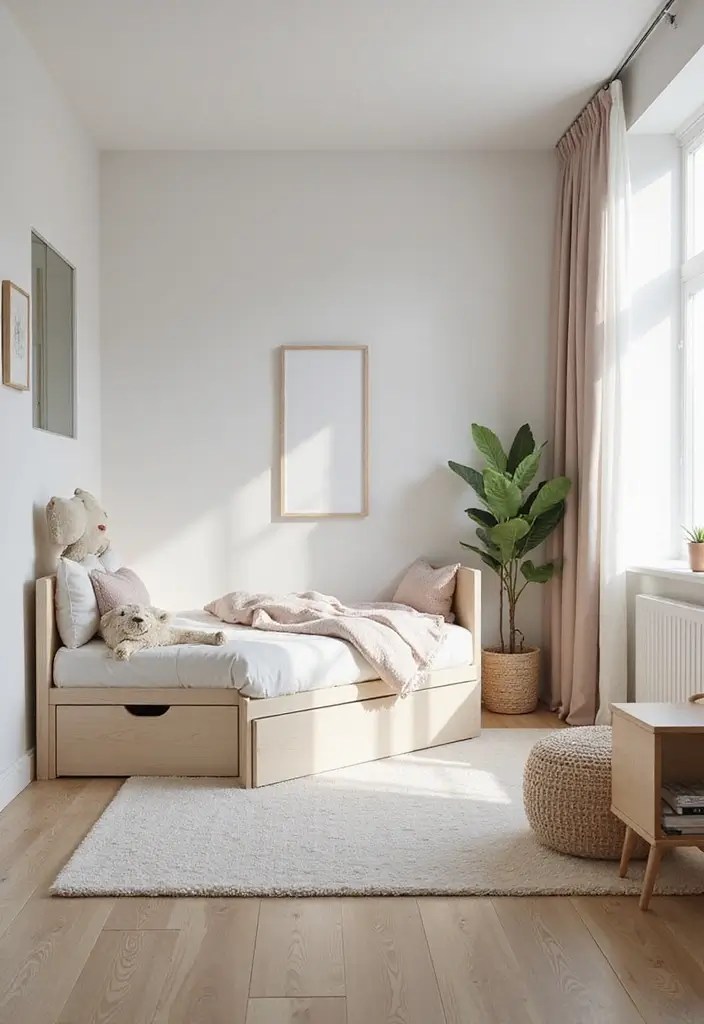 15 Dreamy Luxury Kids Bedrooms That Are Worth Every Penny (You Won't Believe #7!) - 6. Modern Minimalism