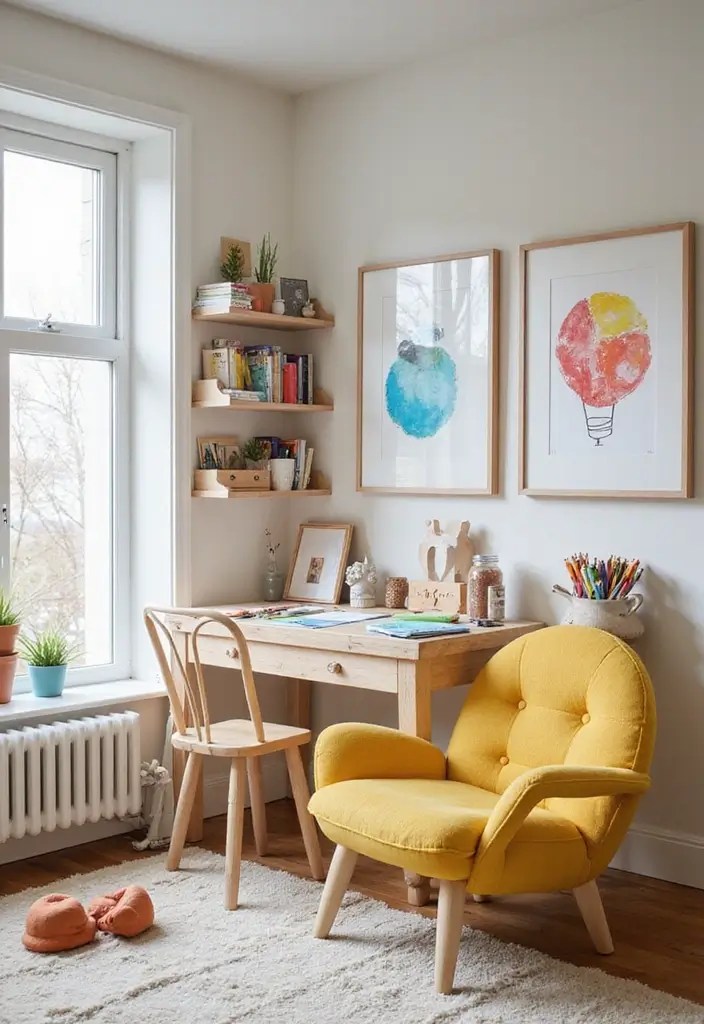 15 Dreamy Luxury Kids Bedrooms That Are Worth Every Penny (You Won't Believe #7!) - 8. Artistic Haven