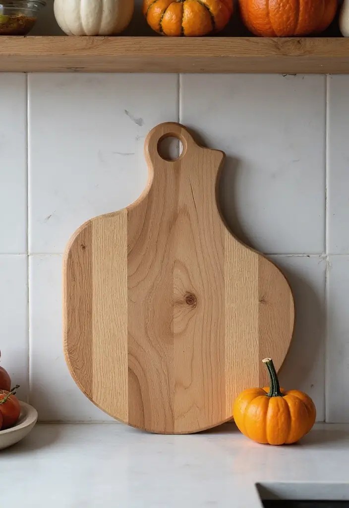 15 Stunning Kitchen Countertop Decor Ideas That'll Transform Your Space! - 2. Statement Cutting Board