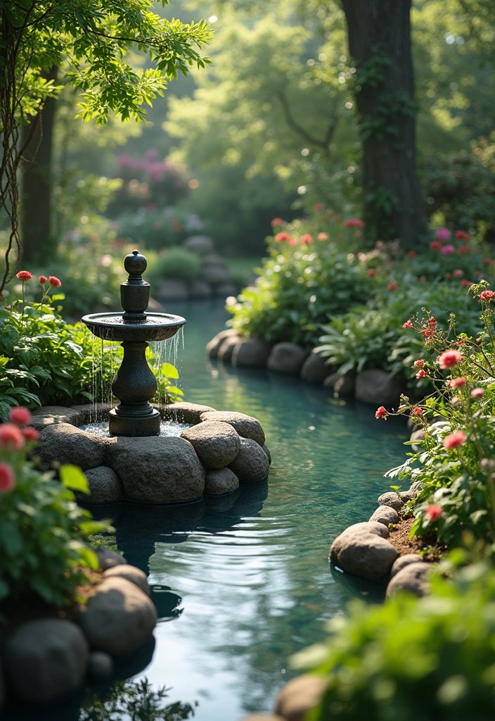 17 Creative DIY Home Garden Ideas You Never Knew You Needed! - 13. Water Feature