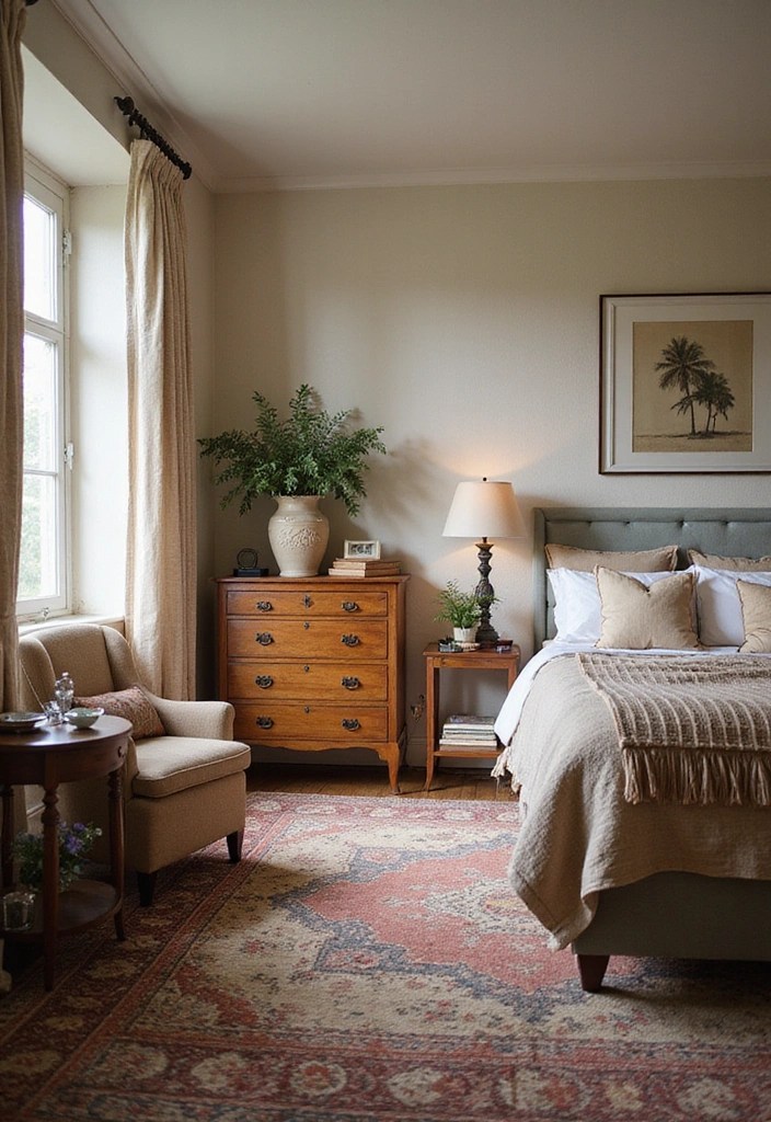 18 Cozy Bedroom Decor Inspirations That'll Help You Sleep Like a Baby! - 11. Vintage Finds