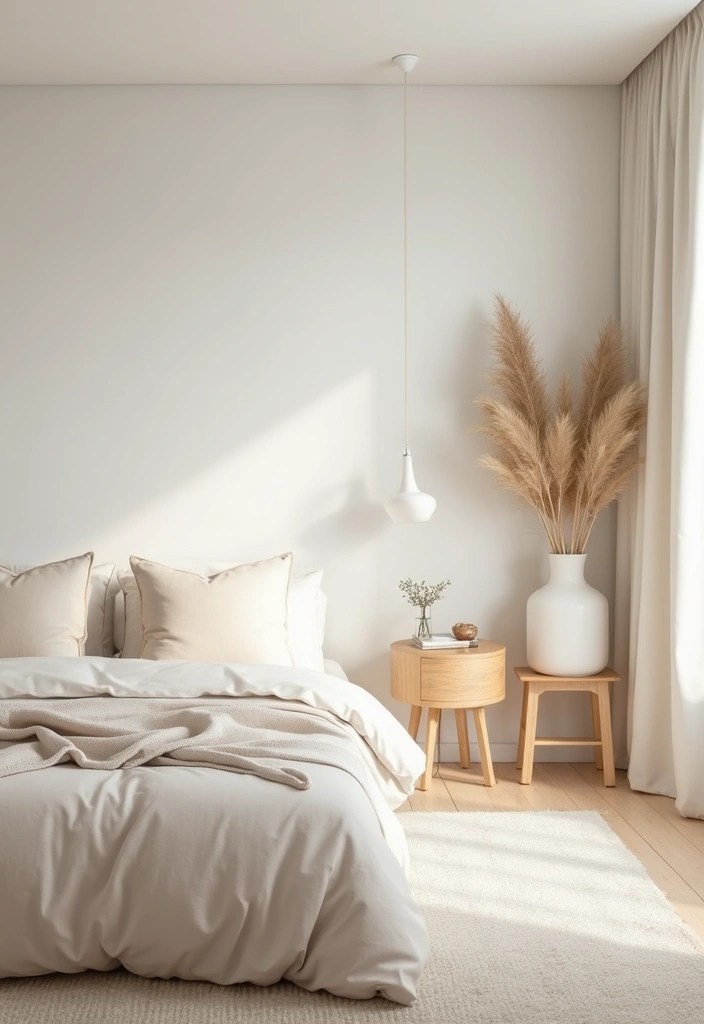 18 Cozy Bedroom Decor Inspirations That'll Help You Sleep Like a Baby! - 7. Minimalist Approach