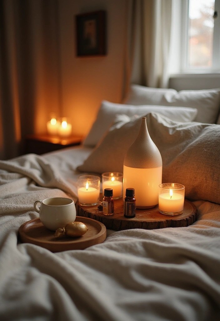 18 Cozy Bedroom Decor Inspirations That'll Help You Sleep Like a Baby! - 8. Scented Elements