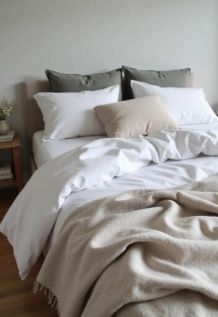 19 Bedding Inspo Tips to Layer Textures Like a Pro (Your Dream Bed Awaits!) - 14. Practical Elements Matter