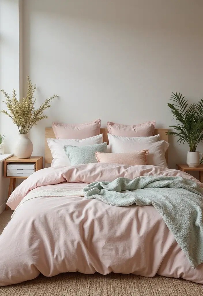19 Bedding Inspo Tips to Layer Textures Like a Pro (Your Dream Bed Awaits!) - 6. Color Coordination is Key