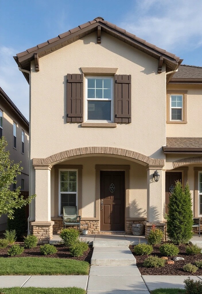 Unlock the Secret to a Beautiful Exterior: 12 Color Palettes You’ll Love! - 5. Timeless Neutrals: Beige and Taupe