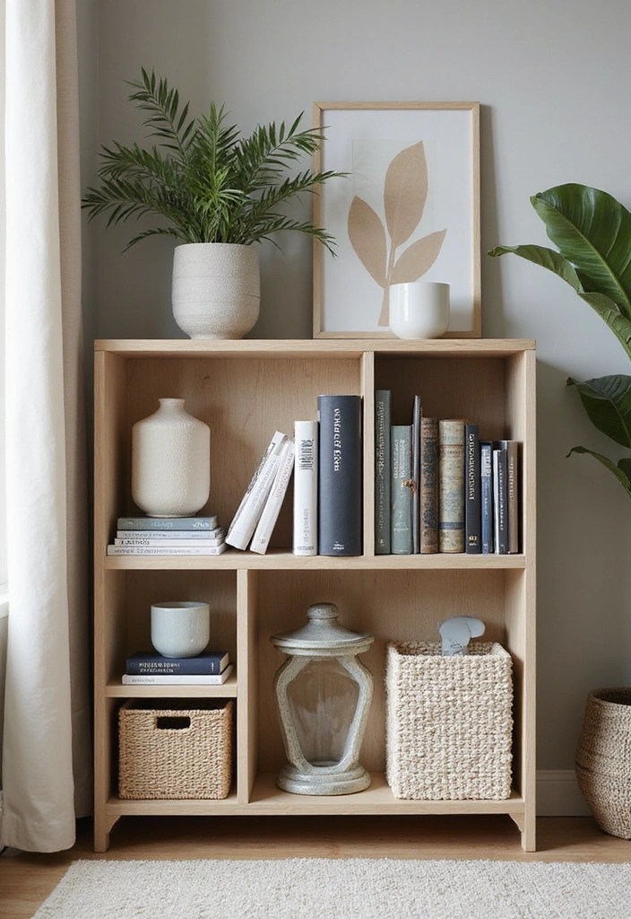 17 Book Shelf Ideas Perfect for Nooks and Crannies (You’ll Want #9 in Your Home!) - 17. Stackable Storage